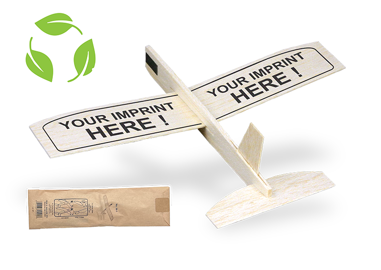 All New eight inch Balsa Wood Glider Paper Pack